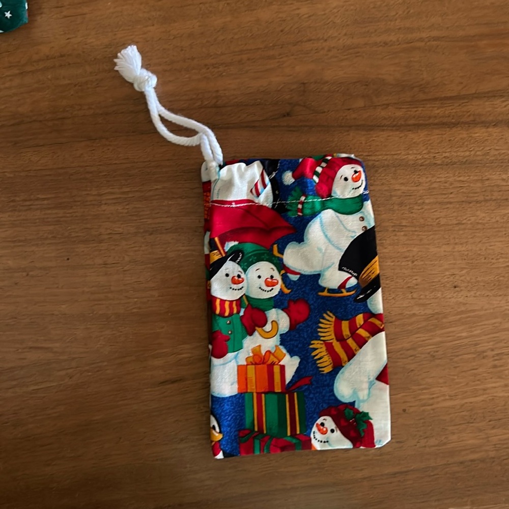 Christmas treat/gift card bag